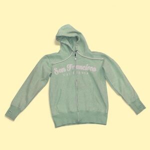 Green Hooded Women's Hoodie